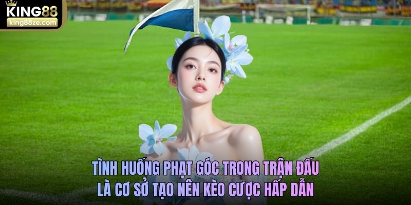 Tình huống phạt góc trong trận đấu là cơ sở tạo nên kèo cược hấp dẫn
